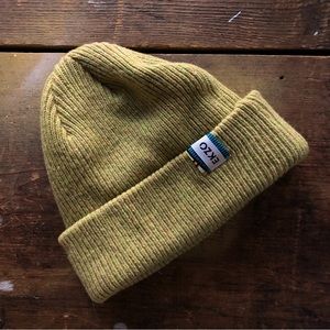 Ekzo 100% Merino Wool Beanie Hat | Citron Green